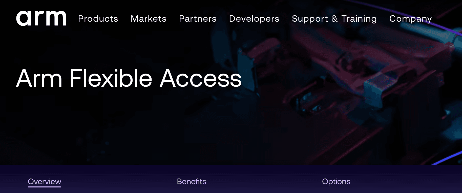 Joined Arm Flexible Access for accelerated chip development